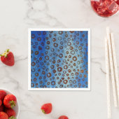 Blue Paper Napkins Servet (Insitu)