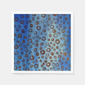 Blue Paper Napkins Servet (Voorkant)