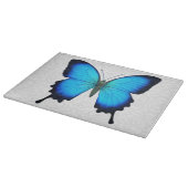 Blue Papilio Ulysses Butterfly Cutting Board Snijplank (Hoek)