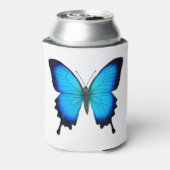Blue Papilio Ulysses Vlinder Koelbox Blikjeskoeler (Blikje Achterkant)