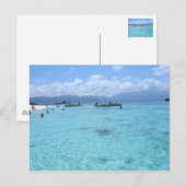 Blue Paradise Briefkaart (Voorkant / Achterkant)