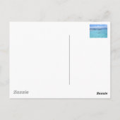 Blue Paradise Briefkaart (Achterkant)