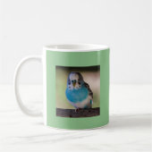 Blue Paraket 11oz Classic White Mok Parrot Lovers (Links)