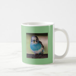 Blue Paraket 11oz Classic White Mok Parrot Lovers