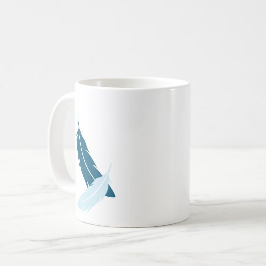 Blue Paraket Mok (Voorkant links)