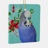 Blue Paraket Ornament voor de feestdagen (Rechts)