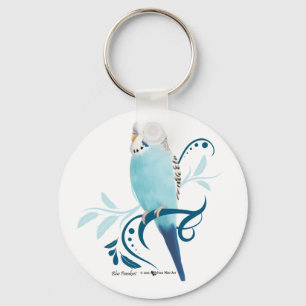 Blue Paraket Sleutelhanger