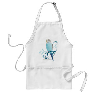 Blue Paraket Standaard Schort