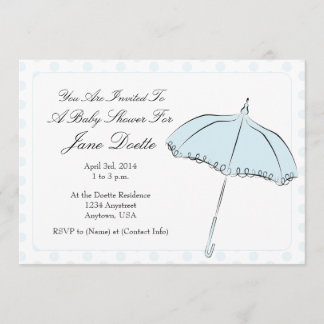 Blue Parasol Shower Kaart