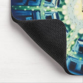 Blue  Paris Frans Air Travel Europe Muismat (Hoek)