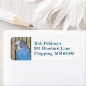 Blue Parket-adreslabel voor retourzending Etiket (Insitu)