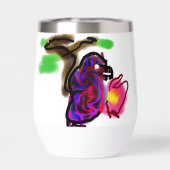 Blue parrot  (Achterkant)