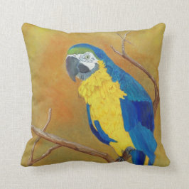 Blue Parrot American MoJo Pillow Kussen