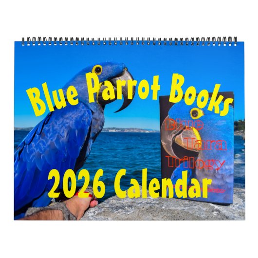 Blue Parrot Books 2026 Calendar Kalender (Hoes)