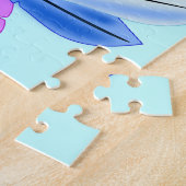 Blue Parrot Jigzaag Puzzle Legpuzzel (Zijkant)