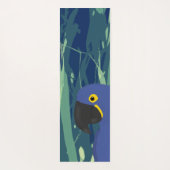 Blue Parrot Yoga Mat (Achterkant)