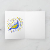 BLUE PARTRIDGE ALL-OCCASION KAART (Binnen)