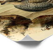 Blue Partridge Poster (Hoek)