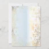 Blue Pastel Dreamweaver Het is een Baby shower van Kaart (Achterkant)