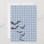 Blue Pastel Little Boo Ghost Advice for Baby Card Kaart (Achterkant)