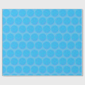 Blue Pastel Roze Abstract Cadeaupapier (Vlak)