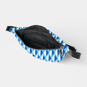 Blue Pattern Fanny Pack Heuptasje (Open)