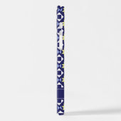 Blue Pattern iPhone Hoesje (Linkerkant)