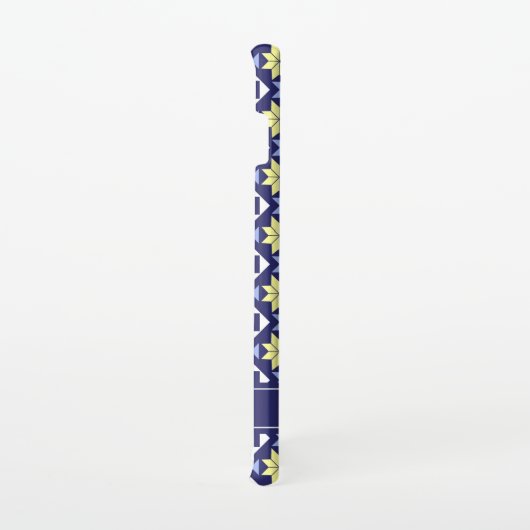 Blue Pattern Samsung Galaxy Hoesje (Rechterkant)