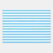 Blue Patterned Inpakpapier Vel (Voorkant 3)