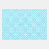 Blue Patterned Inpakpapier Vel (Voorkant 3)