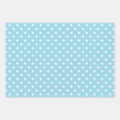 Blue Patterned Inpakpapier Vel (Voorkant)