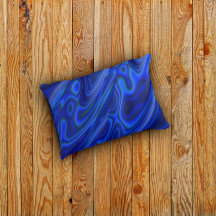 Blue Paua Abalone Shell Fractal Abstract Patroon