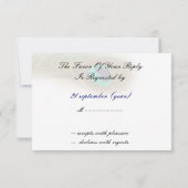 Blue Pauw RSVP kaarten standaard 3,5 x 5 (Achterkant)