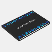 Blue Paw Prints - Gastenboek (Hoek)