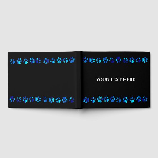 Blue Paw Prints - Gastenboek (Volledig)