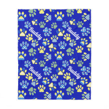 Blue Paws gepersonaliseerde hond