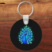 Blue Pea  Sleutelhanger (Voorkant)