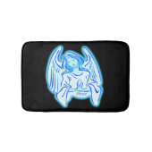 Blue Peace Angel Bath Mat (Voorkant)