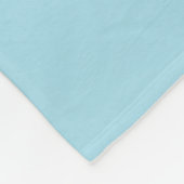 Blue Peace Love Beach - Coastal Life Soft Cozy Fleece Deken (Hoek)