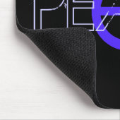 Blue Peace Mousepad Muismat (Hoek)
