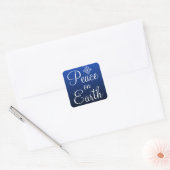 Blue Peace op aarde Stickers (Envelop)