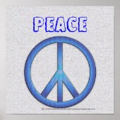 Blue Peace Poster (Voorkant)