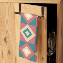 Blue Peach Diamond geometrisch