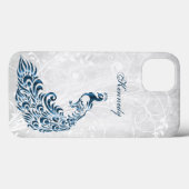 Blue Peacock, aangepast iPhone X-hoesje Case-Mate iPhone Case (Achterkant (horizontaal))