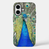 Blue Peacock Feather Plumage Case-Mate iPhone Case (Achterkant)