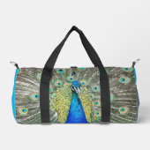 Blue Peacock Feather Plumage Plunjezak (Voorkant)