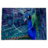 Blue Peacock Large Cadeautasje (Voorkant)
