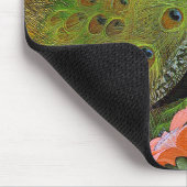 Blue Peacock Muismat (Hoek)