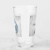 Blue Peacock Personal Glass Cup Glas (Rechts)