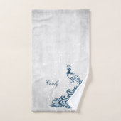 Blue Peacock Persoonlijke badhanddoeken Bad Handdoek (Handdoek)